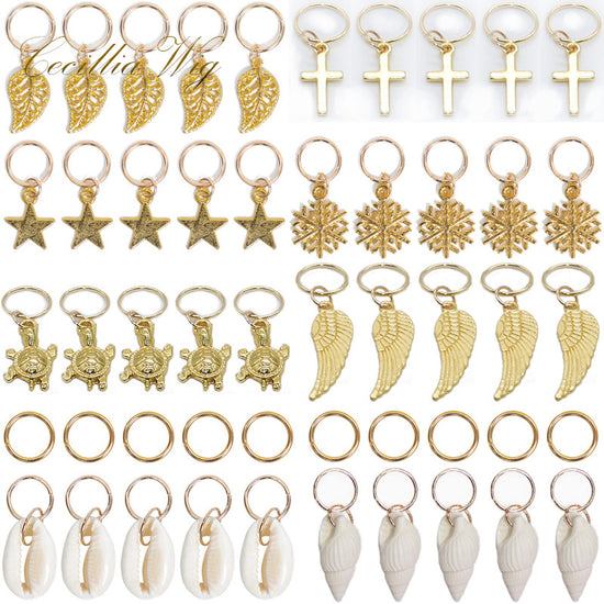 Dirty Braid Hair Loop Casual Metal Round Buckle Headdress