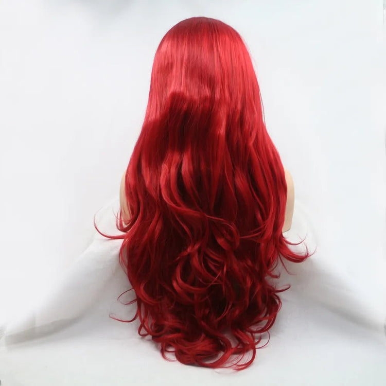 13*3" Lace Front Wigs Synthetic Long Wavy 24" 130% Density - FasionByMatteo
