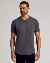 The Essentials Curved Hem Classic Crew Neck 3-Pack