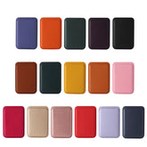 Magnetic Leather Wallet Card Holder Macsafe Phone Stand for Magsafe Iphone 15 14 13 Pro Max Mac Safe Support Telephone Bracket