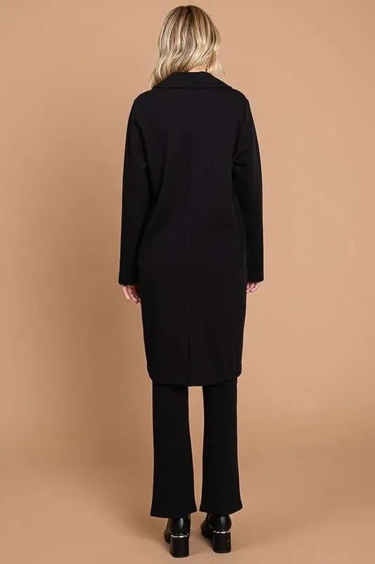 Culture Code Double Breast Lapel Collar Coat for Adult women - FasionByMatteo