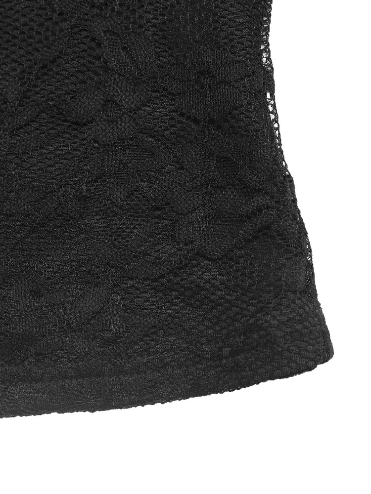 Lace V - Neck Long Sleeve T-Shirt for Adult women - FasionByMatteo