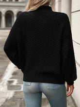 Mock Neck Long Sleeve Sweater for Adult women - FasionByMatteo